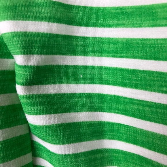 J. Crew factory striped daybreak dress green XXS M - Picture 8 of 8